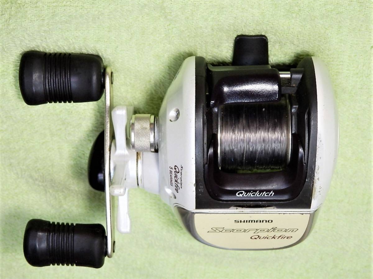 釣り　リール　SHIMANO　シマノ スコーピオン　クイックファイヤー SCORPION Quickfire　中古保管品_画像2