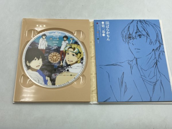 【中古美品】 ばらかもん Blu-ray 全4巻セット 全巻帯 絵コンテブックレット付き　ZA3A-LP-12Ｈ042_画像7