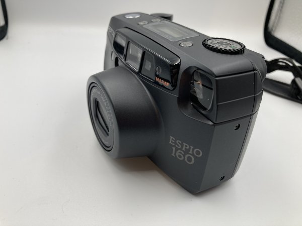 【中古現状品】PENTAX ESPIO 160 フィルムカメラ 38mm-160mm ペンタックス　ブラック　箱付き　ZA3A-T60-12Ｈ067_画像6