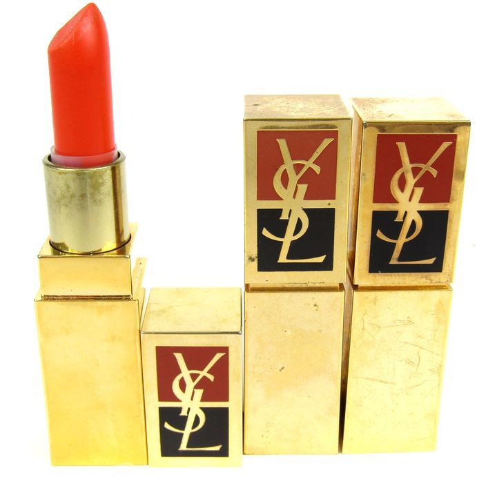 イヴ・サンローラン 口紅 ルージュピュール他 若干使用 3点セット まとめて 難有 レディース YVES SAINT LAURENT_画像1