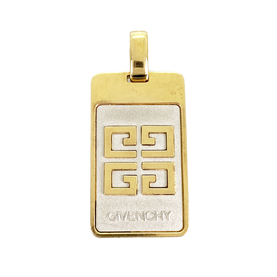  Givenchy pendant top K18YG Pt850 ste[ used ]