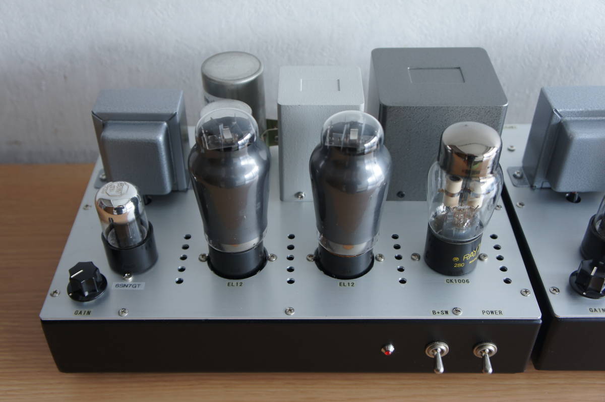     原文:★ドイツVALVO製 EL12pp 3結パワーアンプ 2台set★