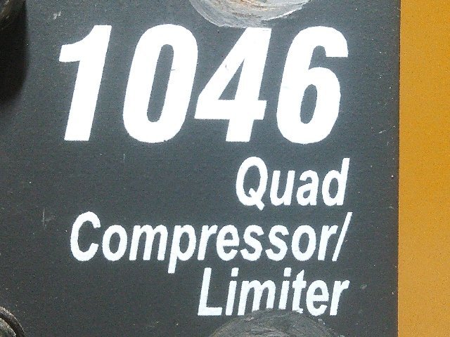 dbx コンプレッサー リミッター Quad Compressor Limiter 1046 音響機器 動作良好 A9623_画像9