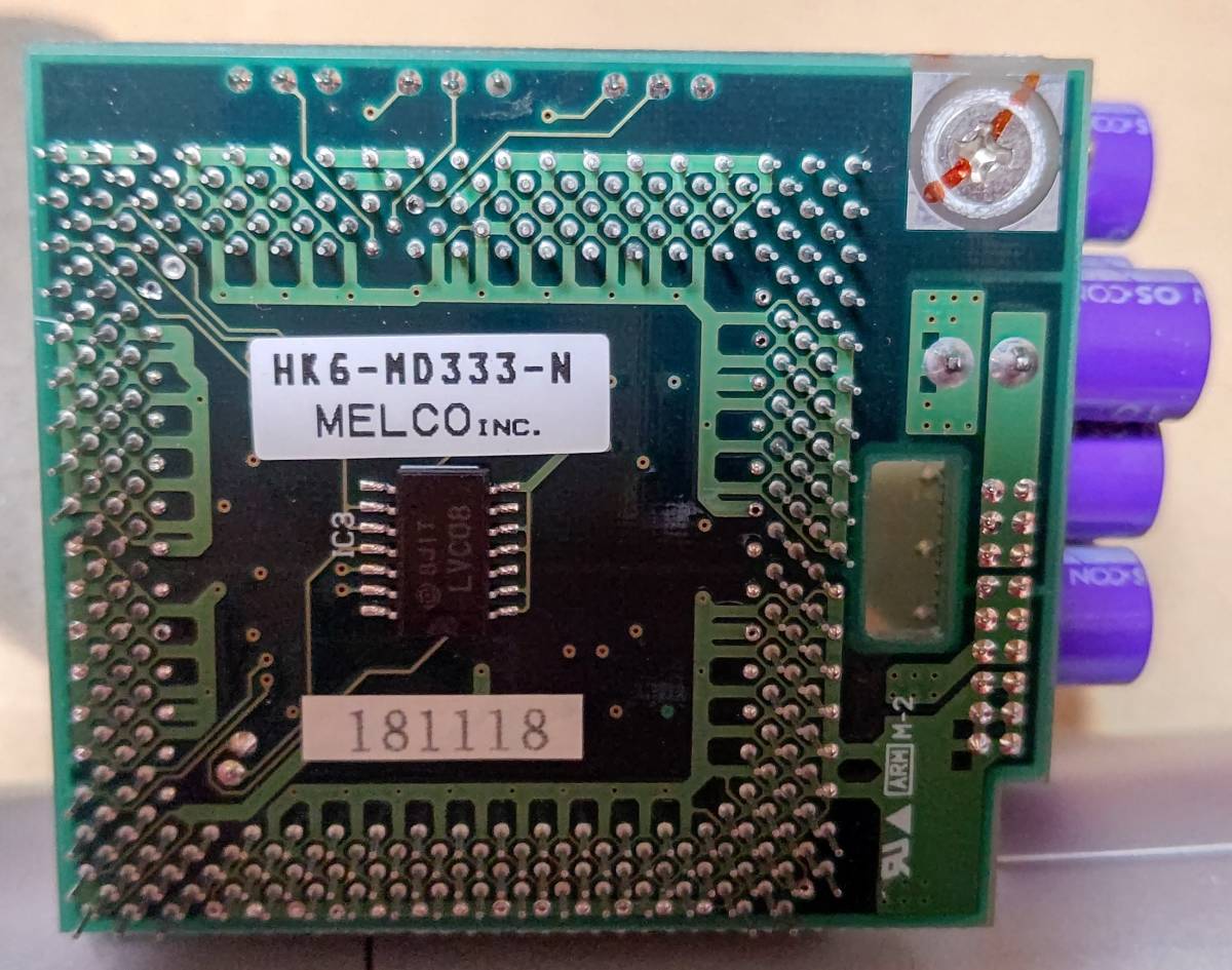 メルコ　HK6-MD333-N　PC98用CPUアクセラレータの下駄のみ　動作確認済なし　ジャンク_画像8