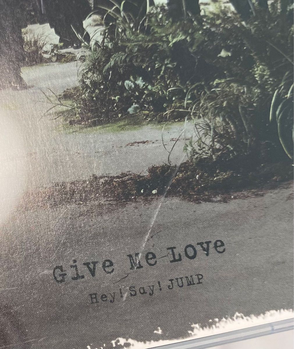 【初回限定盤・CD＋DVD】Hey!Say!JUMP Give Me Love