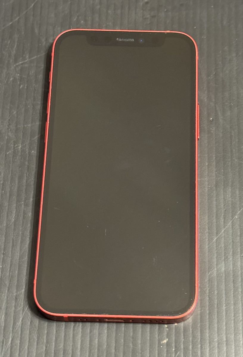 【オマケ多数】iPhone 12 mini 256GB （PRODUCT）RED SIMフリー【ケース、防水ケース、イヤホン、電源アダプタ付】_画像4