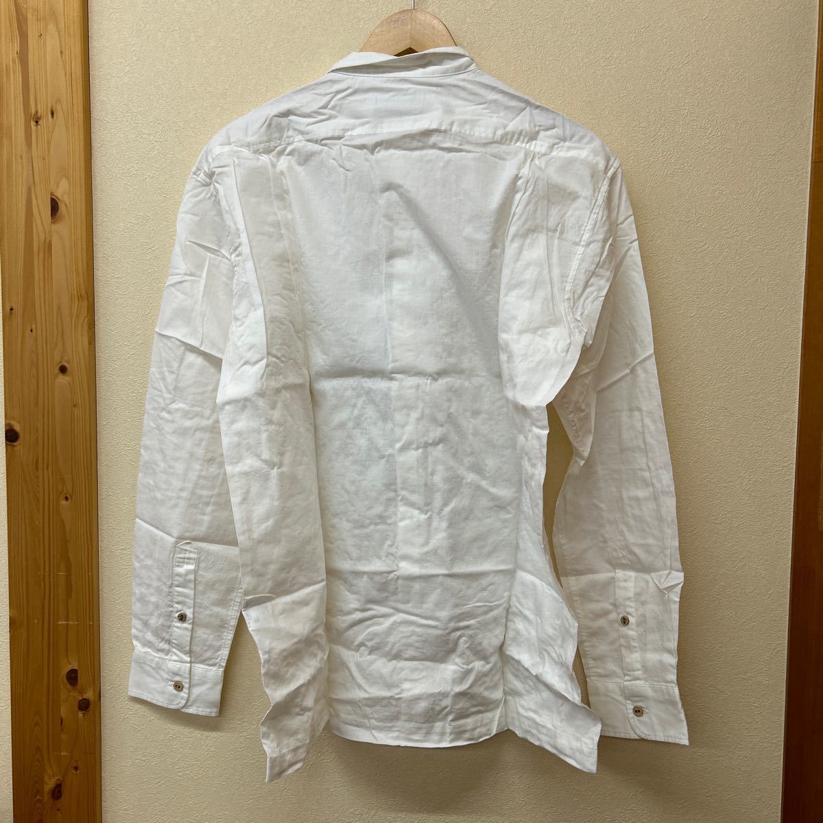 サンタフェsanta feホワイト 刺繍ワイシャツ サイズ50【新品未使用】_画像4