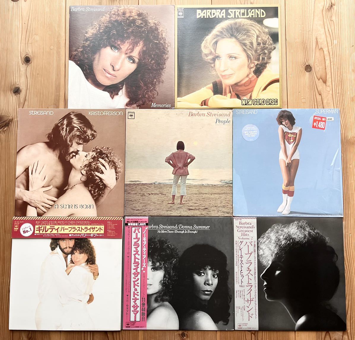 LP Barbra Streisand バーブラ・ストライザンド レコード / People CL 2215 他 まとめて 8枚セット_画像1