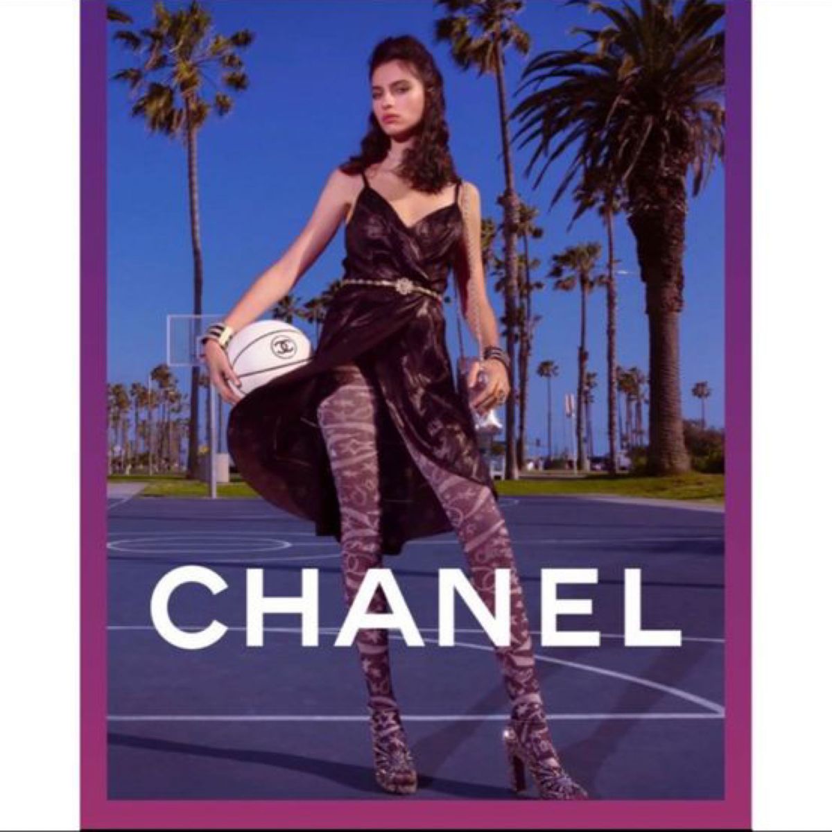 【シャネル】タイツ ミックス ファイバー 特別な日に☆ CHANEL シャネル クルーズ 24C タイツ ココマーク 星 コメット