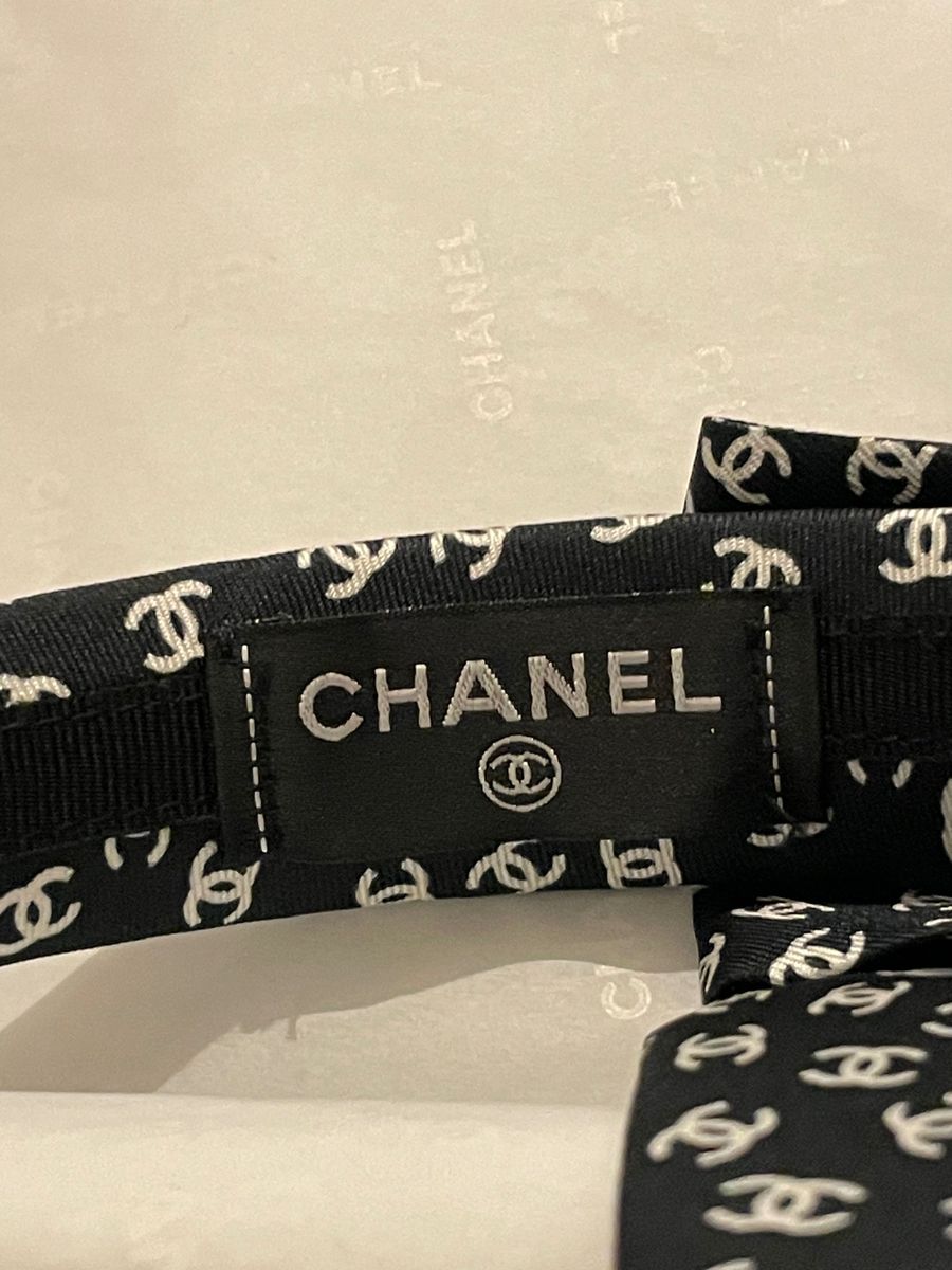 CHANEL シャネル カチューシャ ココマーク リボン リュバン CHANEL シャネル カチューシャ ココマーク リボン リュバン
