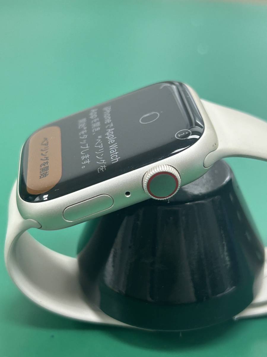 美品】Apple Watch8 45mm GPS＋セルラーモデル スターライト 