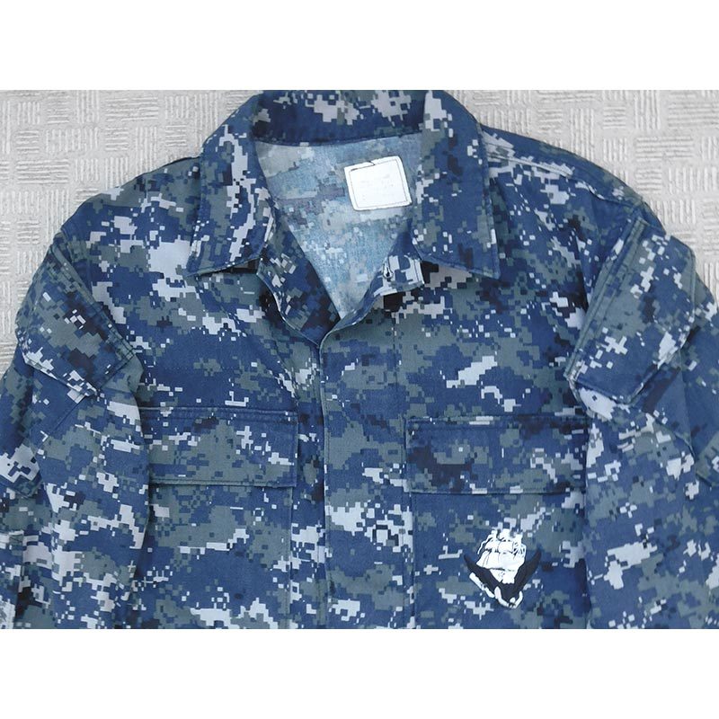  rice navy *NWU jacket *TYPE-I*S-R*2014 year Rod * the truth thing * used good goods * prompt decision | the US armed forces discharge goods, blue, digital, Battle sip, The * last sip