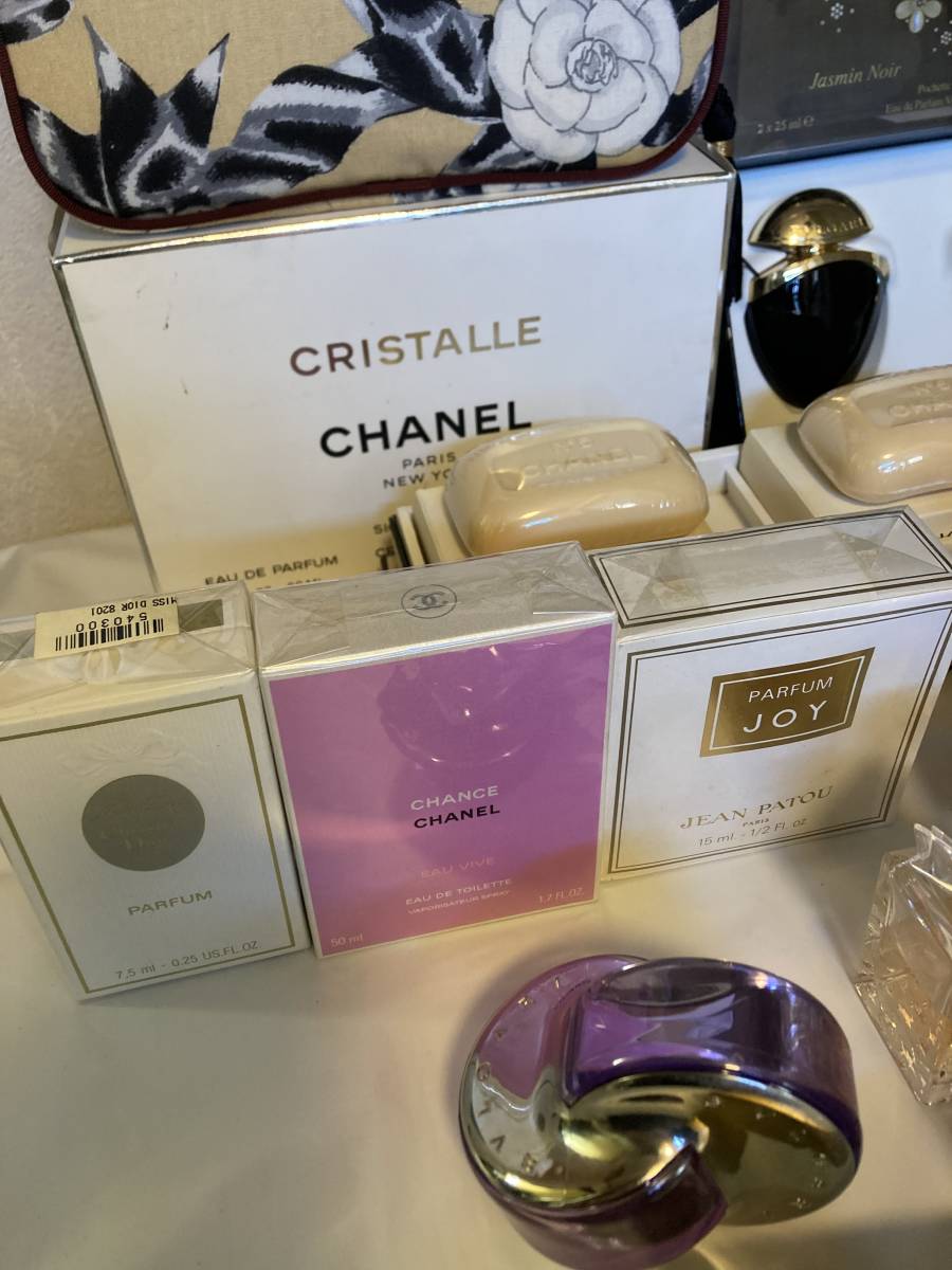 １円スタート！人気ブランド 香水・コスメ・ソープ他　まとめCHANEL BVLGARI Dior YSL LANCOME 他　色々_画像3