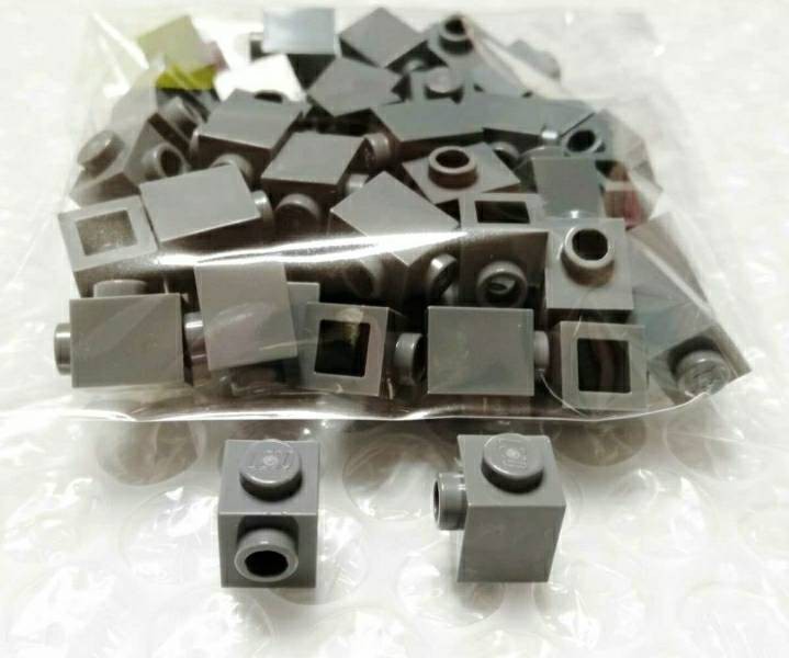 50個 1×1 ダークグレー スタッド レゴパーツ LEGO レゴ 未組み立て 未使用 パーツ 部品の画像1