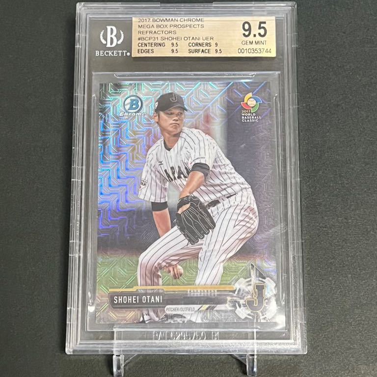 新しい季節 【BGS9.5】大谷翔平選手2017 カード状態:PSA10相当