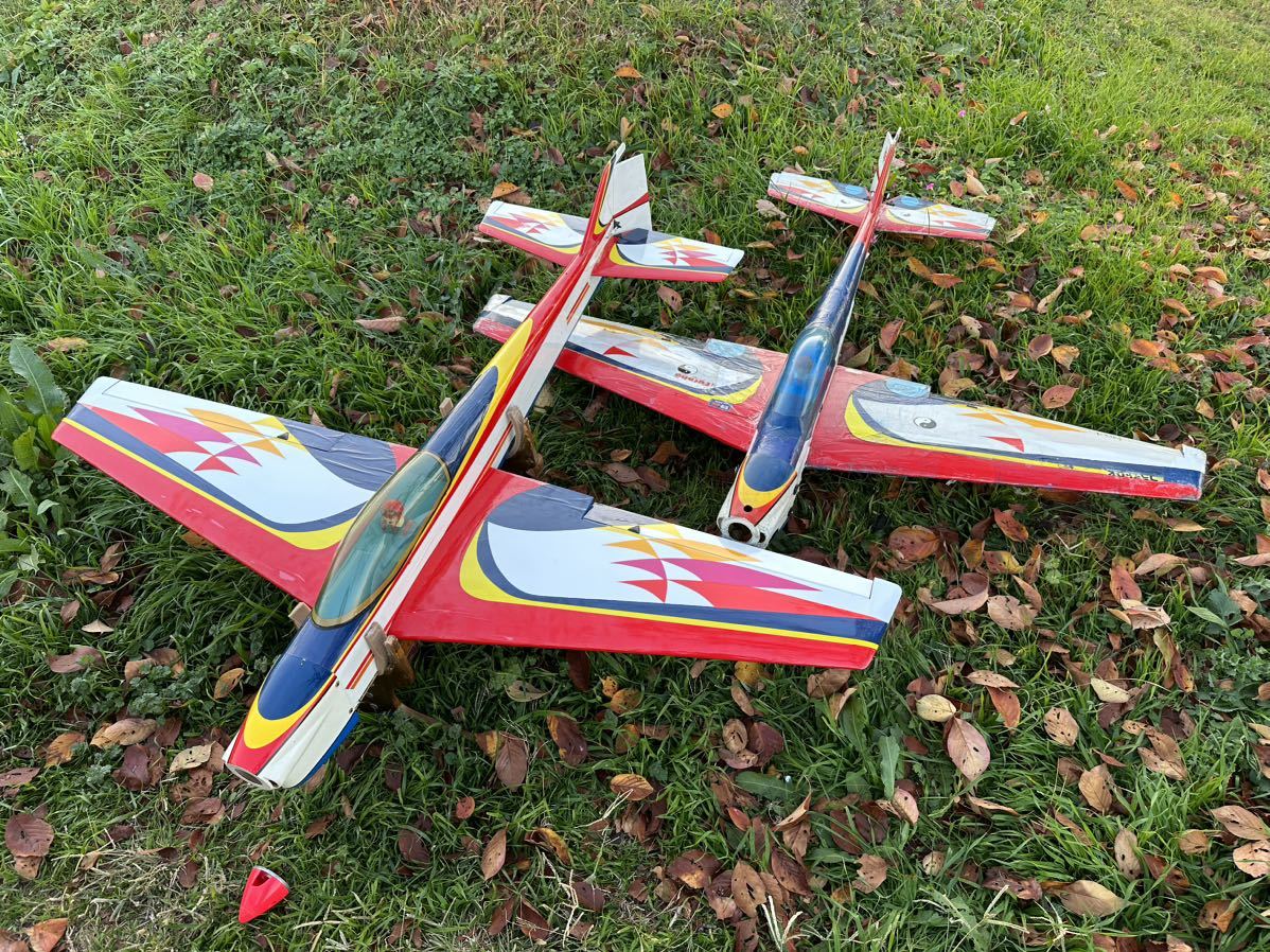 Yahoo!オークション - ラジコン飛行機 2機 エンジン機 TAIJI-60 Yahoo!オークション - ラジコン飛行機 2機 エンジン機 TAIJI-60