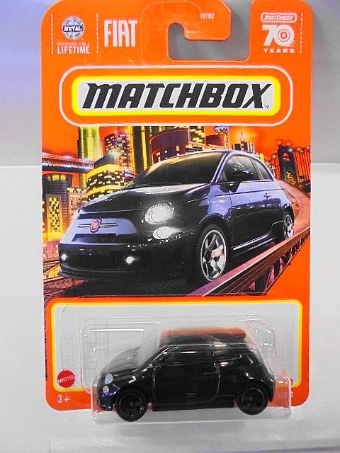 MATCHBOX 2019 フィアット 500 ターボ ミニカー マッチボックス_画像1