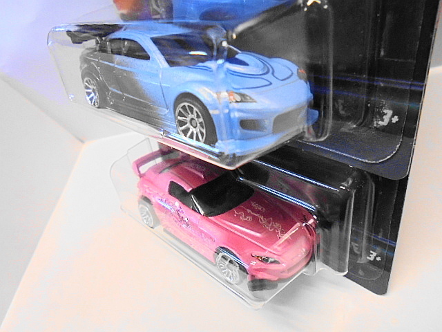Hotwheels ワイルドスピード 4種セット ホットウィール ミニカー RX-8 S2000 240Z GT-R ハコスカ ニッサン マツダ テーマオートモーティブ_画像6