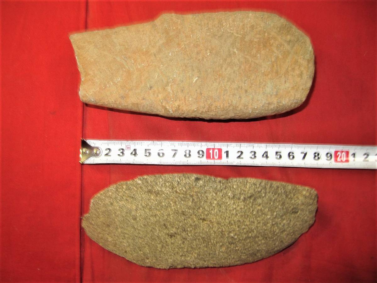     原文:山形県庄内地方出土、縄文期石器　石棒・石斧（欠損有り）、7個・真物保証