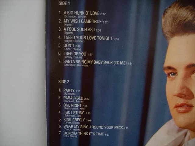 [LP] ELVIS PRESLEY エルヴィス・プレスリー / GOLDEN RECORDS VOLUME 2 ゴールデン・レコード第2集 ドイツ盤 RCA NL 89429 ◇51129_画像3