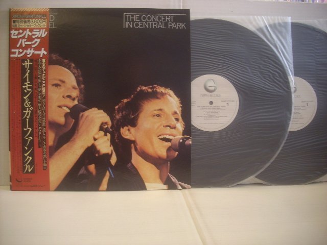 ● 帯付 ダブルジャケ 2LP サイモン&ガーファンクル / セントラルパークコンサート SIMON & GARFUNKEL 1982年 36AP 2271～2 ◇r51208_画像1