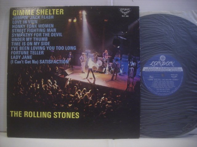 ● LP ローリング・ストーンズ / ギミー・シェルター THE ROLLINGSTONES GIMME SHELTER 1971年 SLC 380 ◇r51211_画像1
