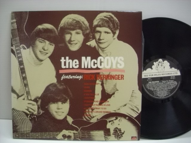 [LP] THE McCOYS ザ・マッコイズ / FEATURING: RICK DERRINGER リック・デリンジャー UK盤 SEE FOR MILES RECORDS SEE 236 ◇51211_画像1