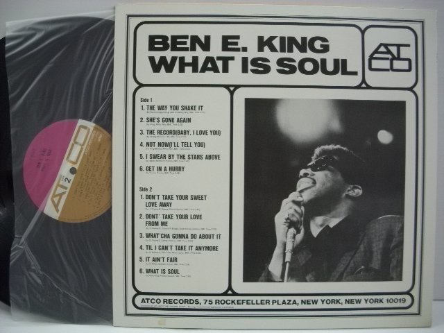 [LP] ベン・E・キング / ホワット・イズ・ソウル 1967年 BEN E.KING WHAT IS SOUL P-8617 ◇r51224_画像2