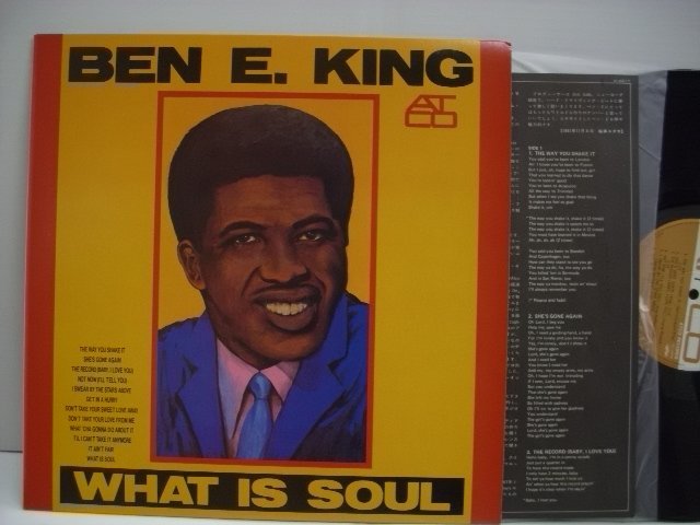 [LP] ベン・E・キング / ホワット・イズ・ソウル 1967年 BEN E.KING WHAT IS SOUL P-8617 ◇r51224_画像1