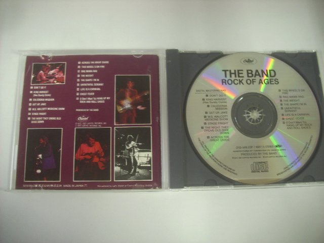 ■ 旧規格CD THE BAND ザ・バンド / ROCK OF AGES ロック・オブ・エイジズ 国内 東芝EMI株式会社 CP32-5418 ◇r51222_画像3