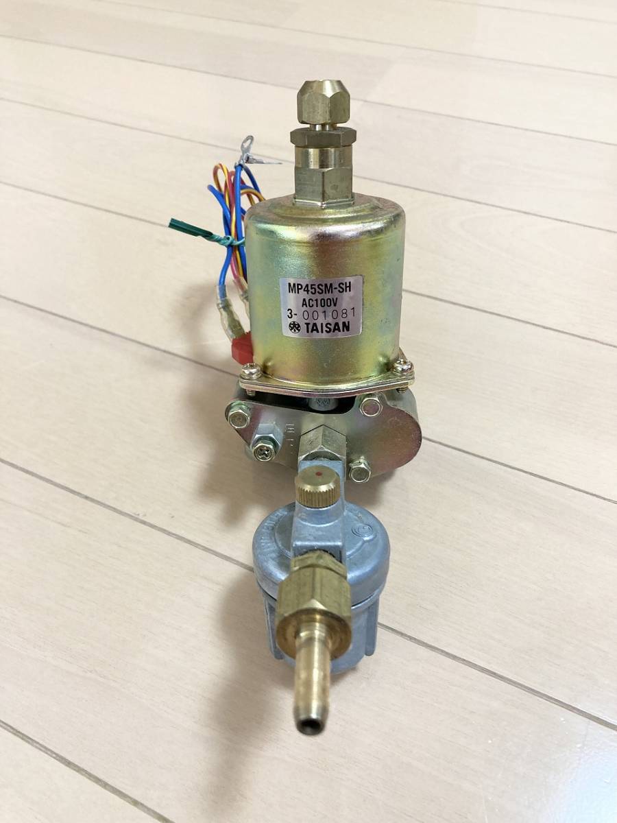 TAISAN 電磁ポンプ 「MP45SM-SH」 AC100V 圧力型電磁ポンプ TAISAN 電磁ポンプ 「MP45SM-SH」 AC100V 圧力型電磁ポンプ