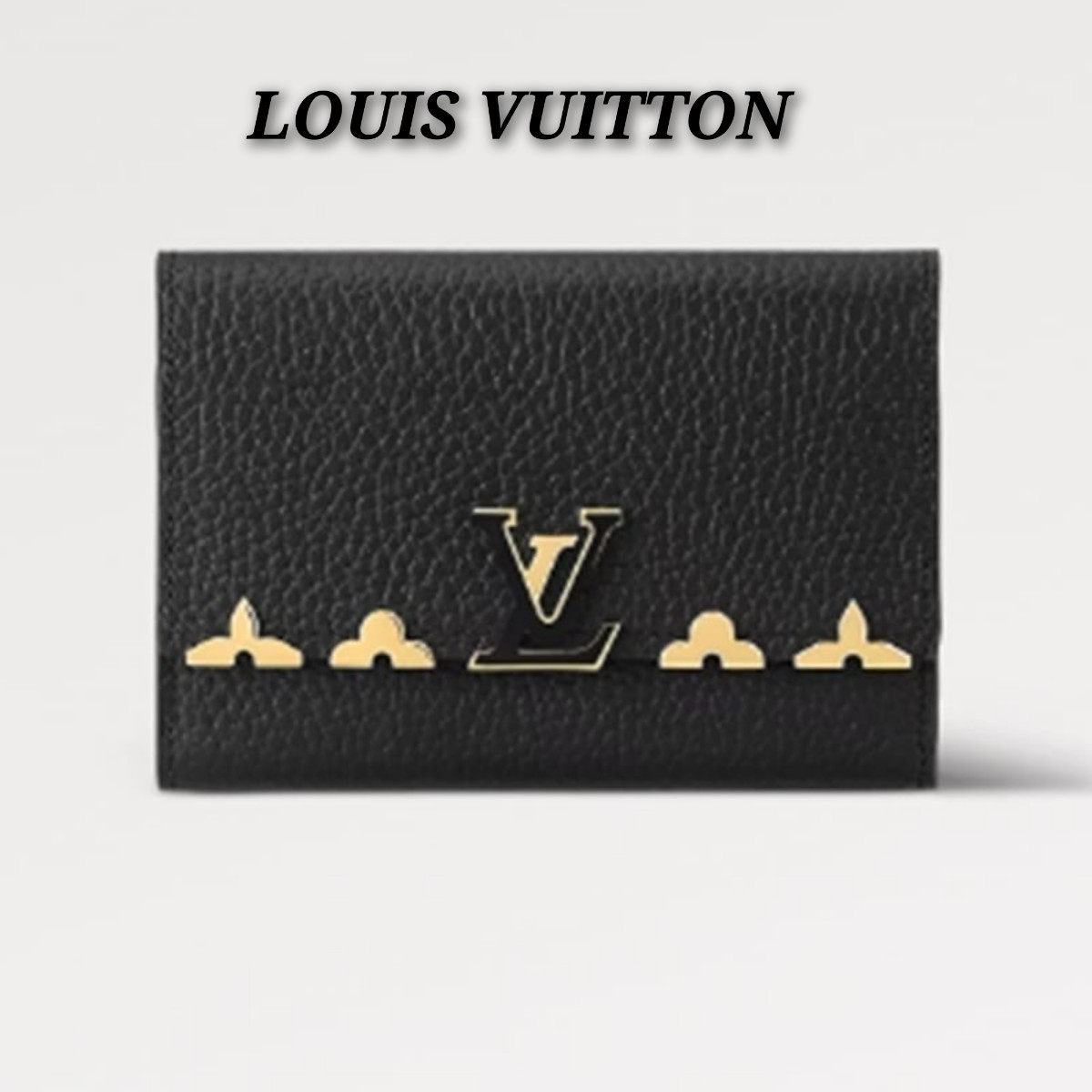 ルイヴィトン LOUIS VUITTON M82764 ポルトフォイユ・カプシーヌ コンパクト_画像1