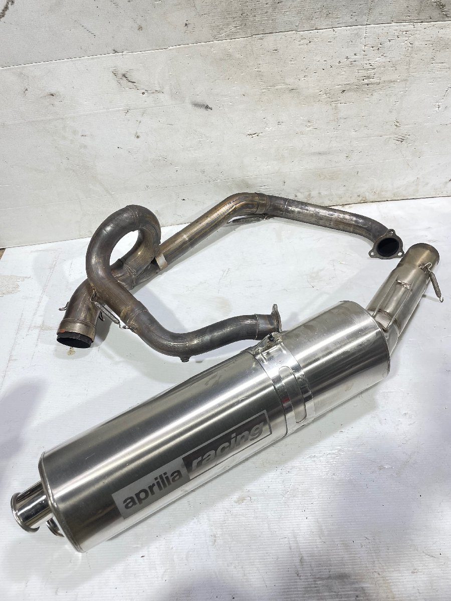  Aprilia RSV1000 Mille original muffler exhaust pipe dent equipped [H]BOU