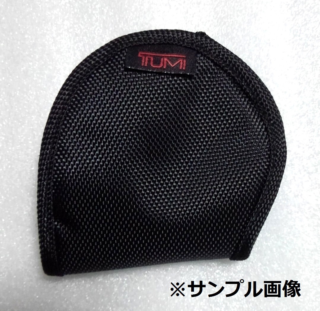 即決 新品 未使用 TUMI トゥミ オリジナル アイマスク ２個セット ( ロゴ赤と白、各１個 )の画像3