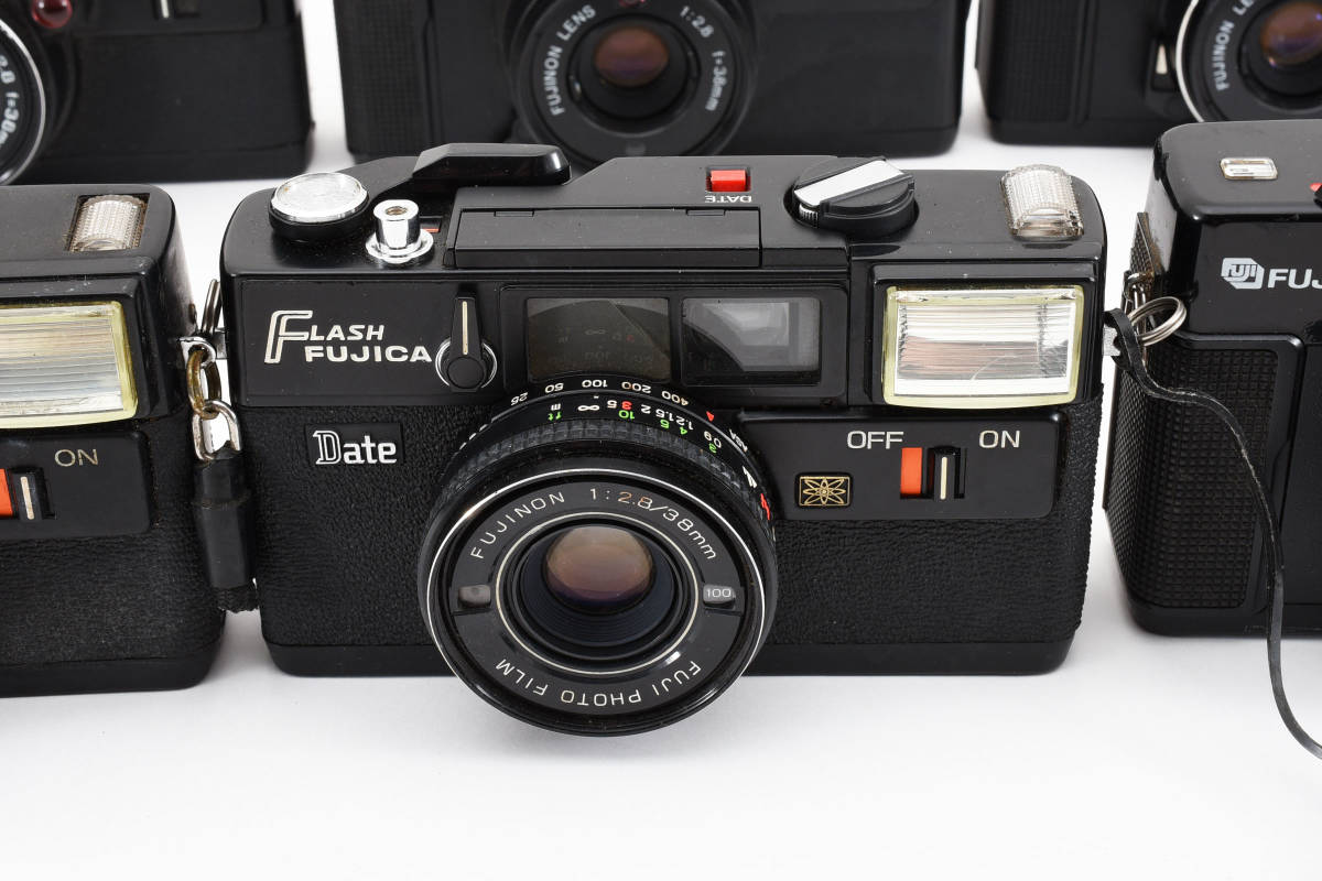 #1247★訳あり特上品★ フジカ FUJICA レンジファインダー コンパクトカメラ まとめ★6個まとめ★_画像6