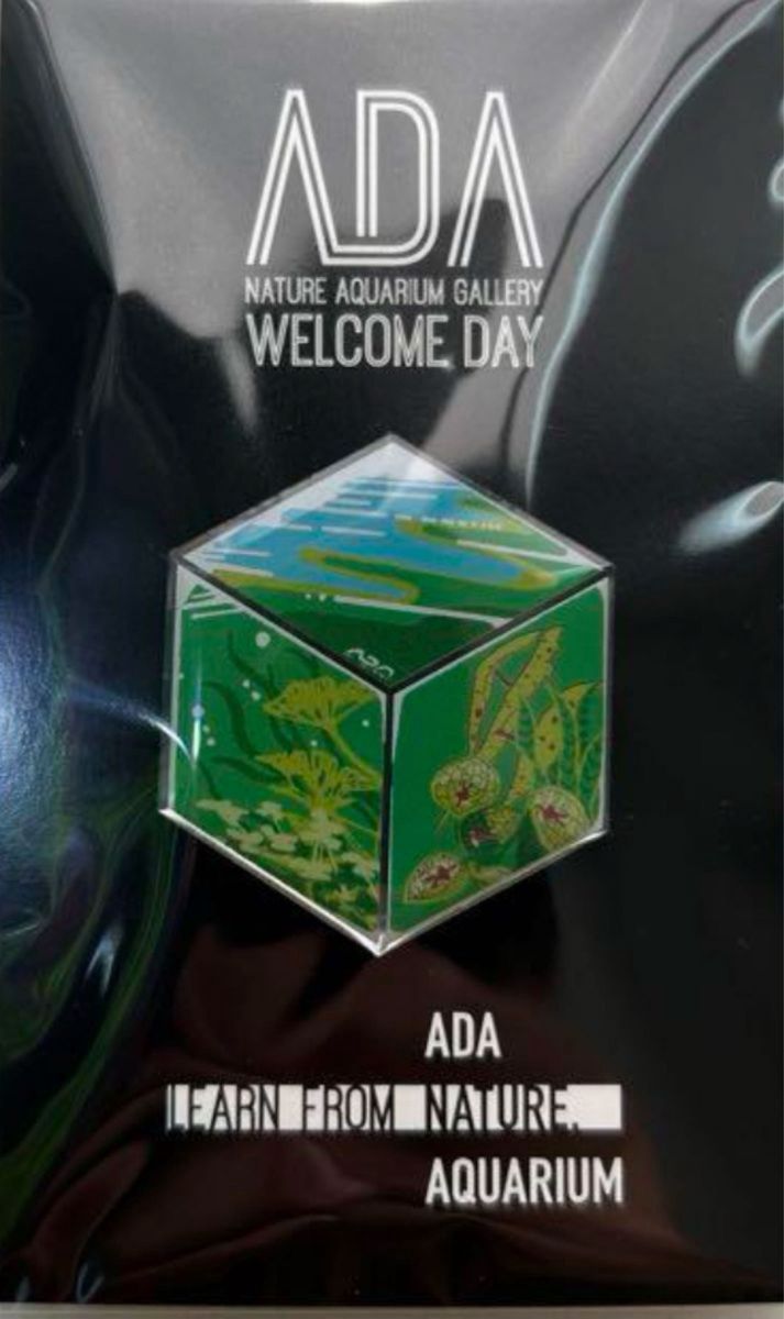 ADA アクアデザインアマノ NATURE AQUARIUM GALLERY Welcome Day 2023 限定 ピンバッジ 