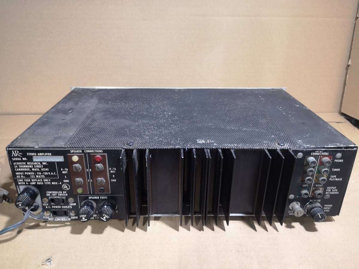 Yahoo!オークション - Acoustic Research integrated amplifier Yahoo!オークション - Acoustic Research integrated amplifier