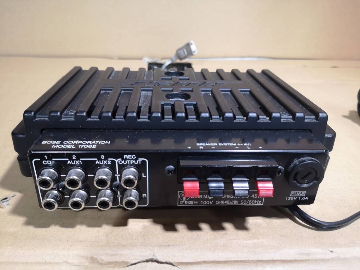 6999円 BOSE ボーズ ステレオアンプ 1706Ⅱ/1706-2 j4123 - BOSE 6999円 BOSE ボーズ ステレオアンプ 1706Ⅱ/1706-2 j4123 - BOSE