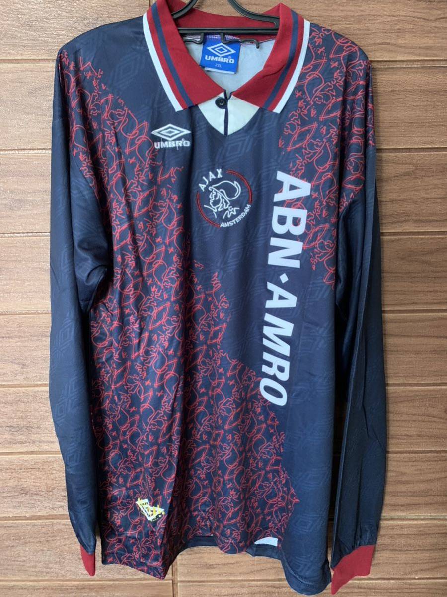 アヤックス1994-1995 Away 長袖 大きいサイズ 2XL_画像1