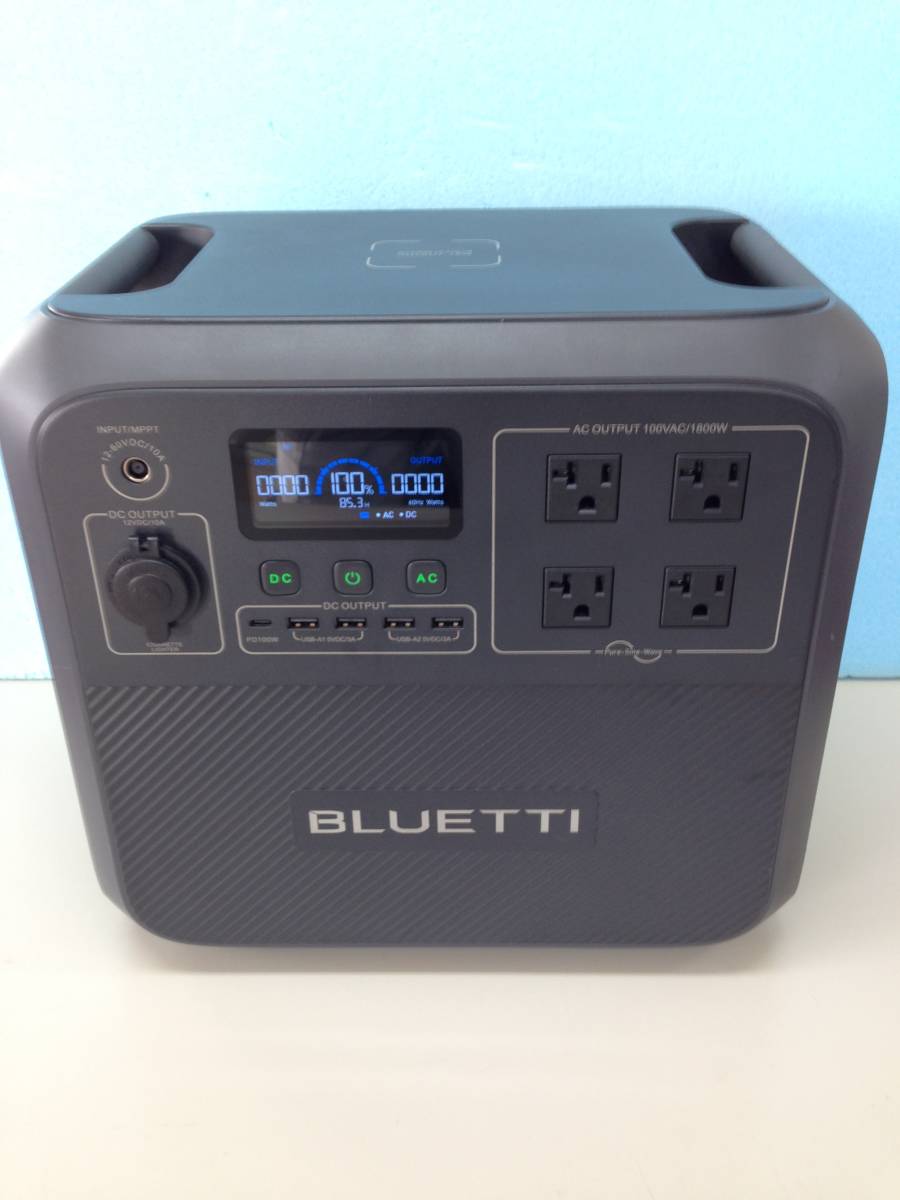 ブルーティ ポータブル電源 BLUETTI AC180|Yahoo!フリマ(旧 ブルーティ ポータブル電源 BLUETTI AC180|Yahoo!フリマ(旧