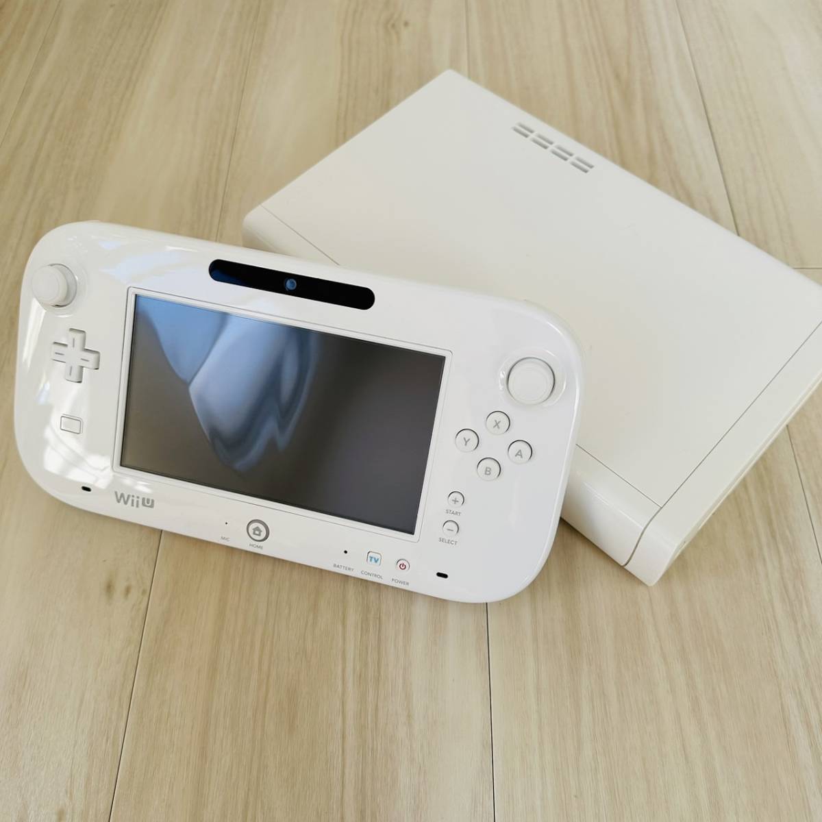 ■1円〜任天堂 Nintendo Wii U スーパーマリオメーカー セット 32GB shiro ゲーム機_画像2