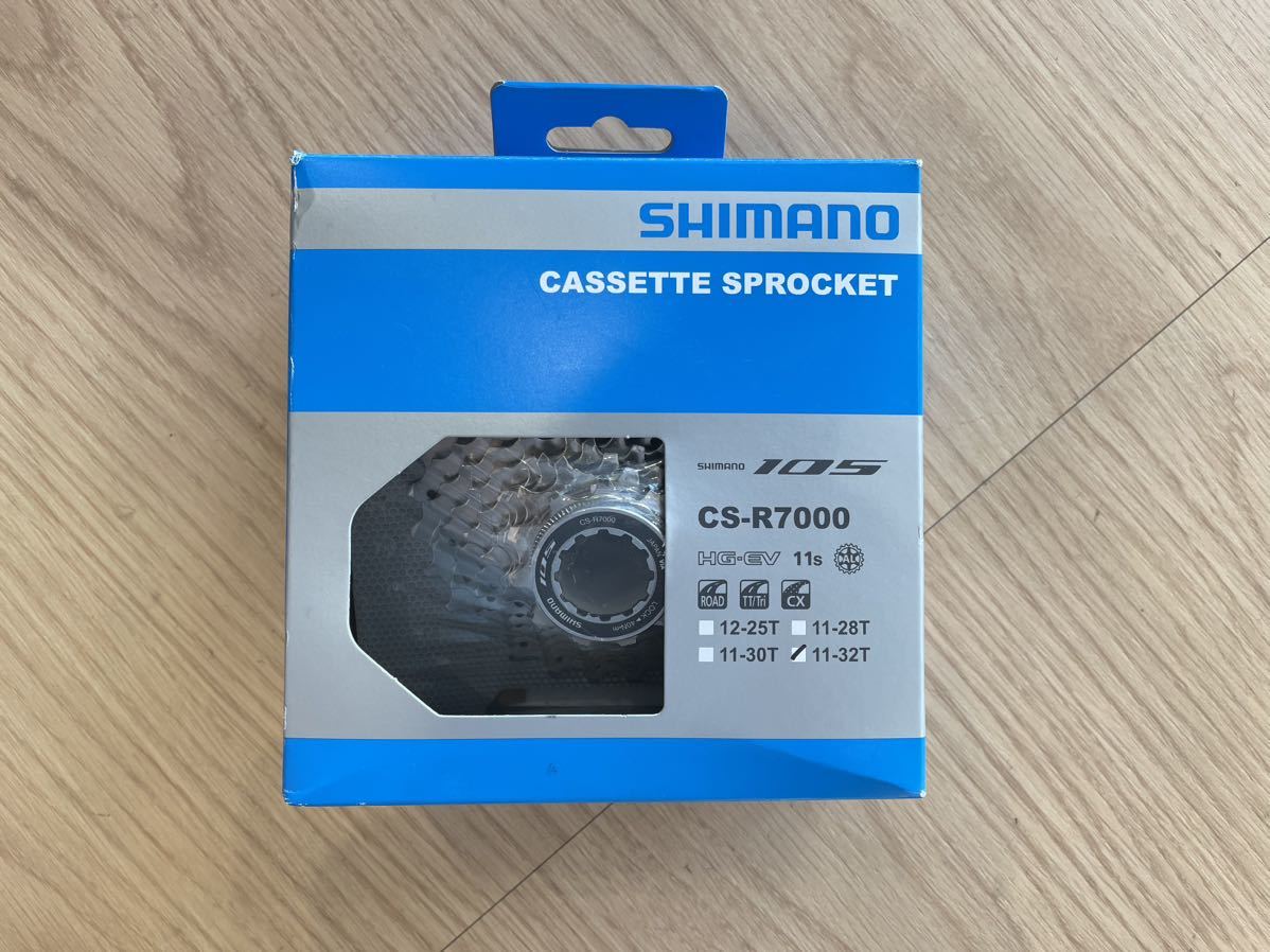 ■未使用品■SHIMANO シマノ 105 CS-R7000 カセットスプロケット ロードバイク パーツ アクセサリー P0261_画像1