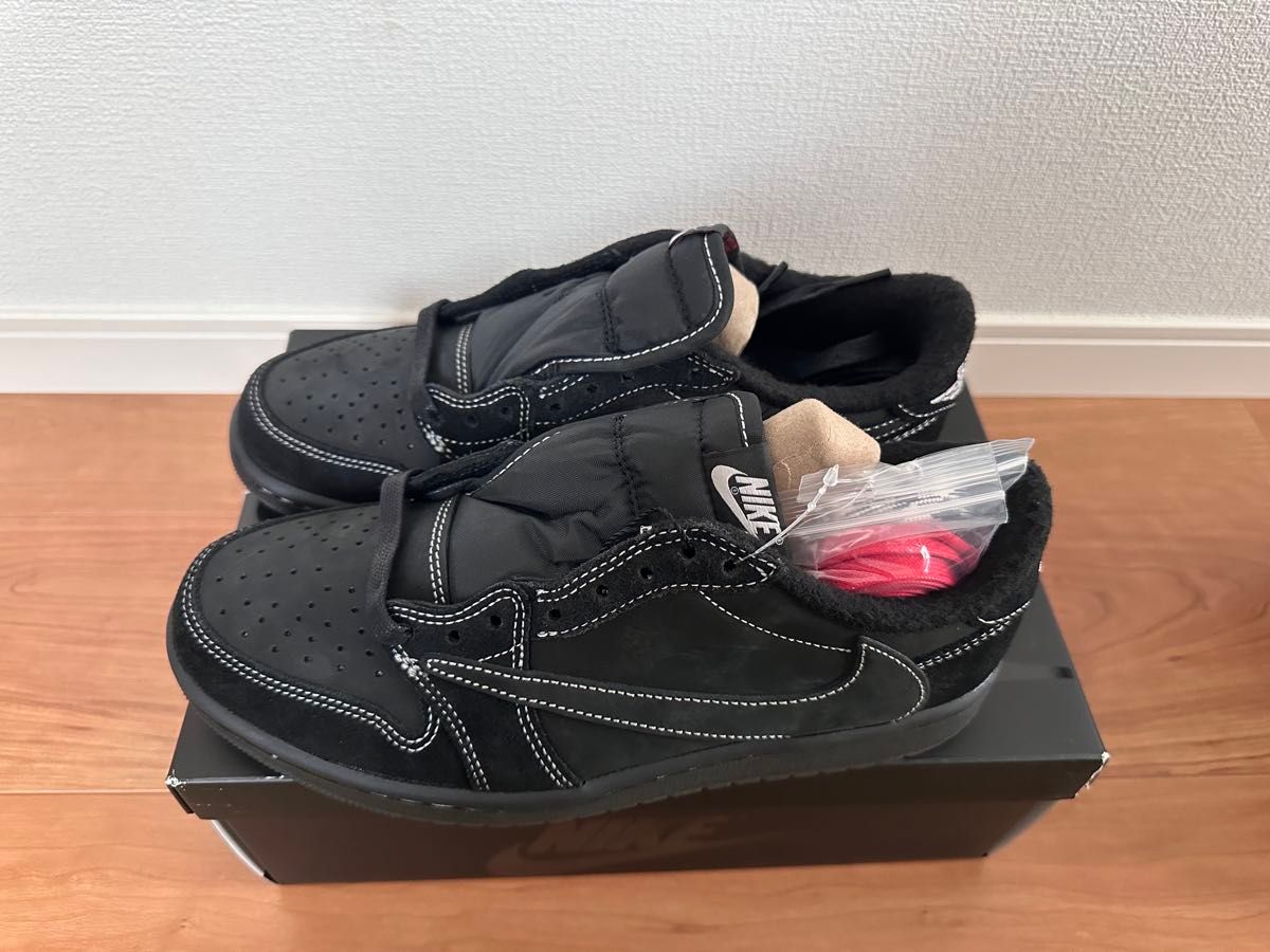 Travis Scott × Nike Air Jordan 1 Low black phantom 25 0cm Travis Scott × Nike Air Jordan 1 Low black phantom 25 0cm