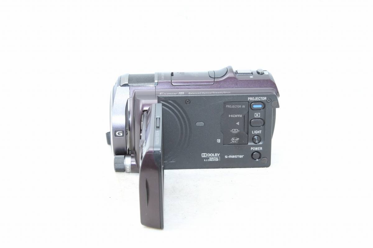 ケース付☆ソニー SONY HDR-PJ630V ビデオカメラ Handycam ハンディカム_画像8