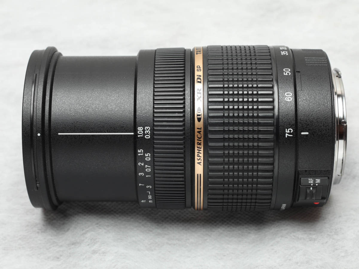 【美品】タムロン SP AF 28-75mm F/2.8 XR Di LD Aspherical [IF］ MACRO （Model A09） キヤノン用 EFマウント_画像6