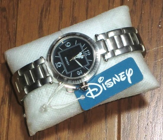 ディズニー「ミッキー時計」元箱付き、ジャンク品の画像3