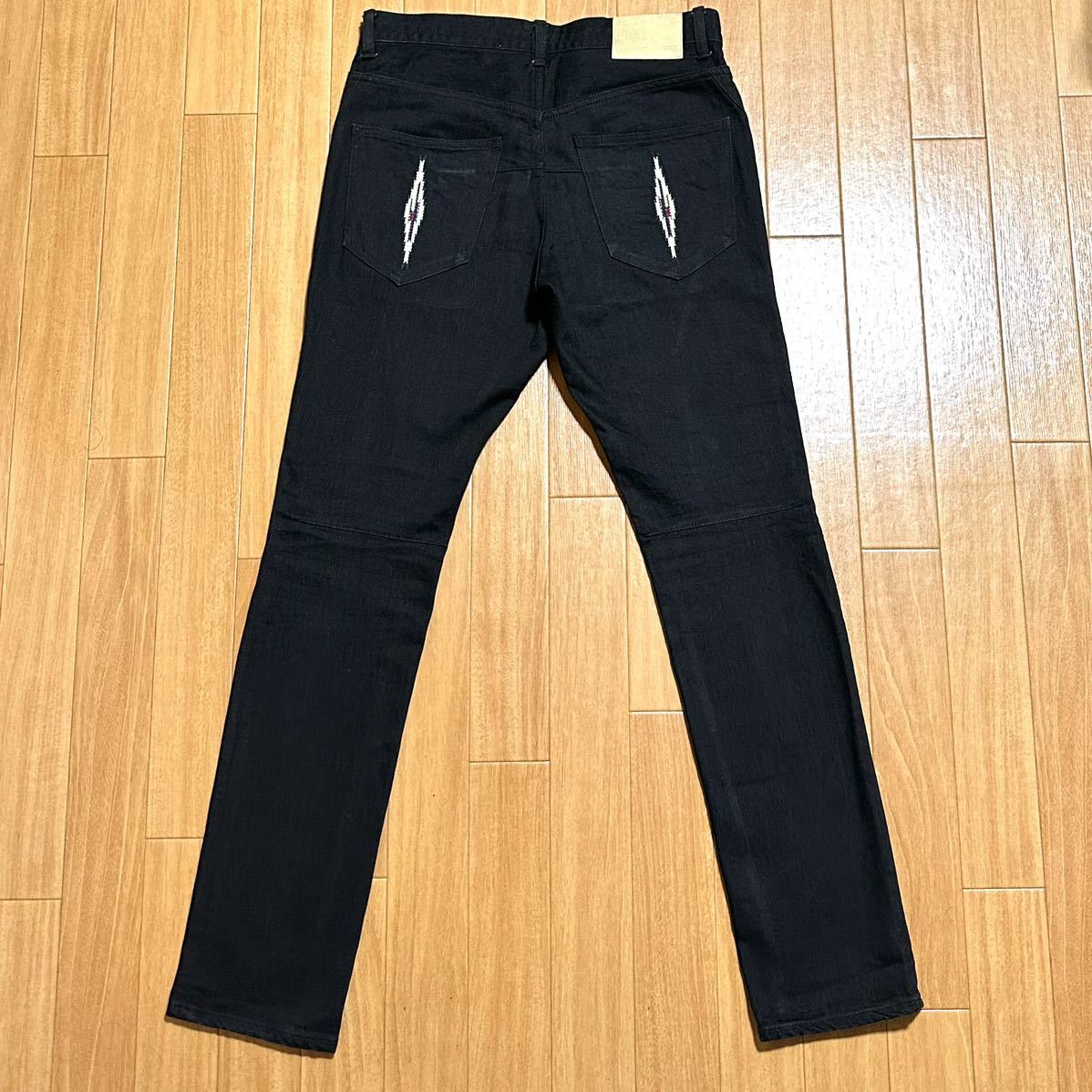 2005AW Number (N)ine オルテガ 刺繍パンツ デニムパンツ ナンバーナイン 復刻 Archive Ortega Pants Takahiro Miyashita チマヨ 民族 05aw_画像2