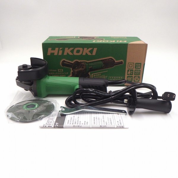 【未使用品】HiKOKI ハイコーキ　G13SH6（SSS） 125mm 電気ディスクグラインダ 最大出力1100W 日立工機 工具