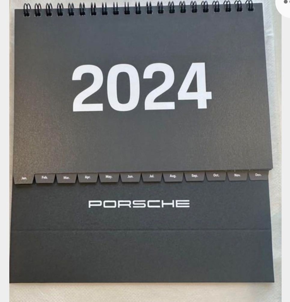 ポルシェ 卓上カレンダー 2024_画像1