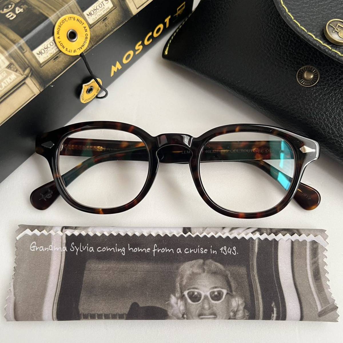 MOSCOT モスコット LEMTOSH レムトッシュ トータス べっ甲柄 46 MOSCOT モスコット LEMTOSH レムトッシュ トータス べっ甲柄 46